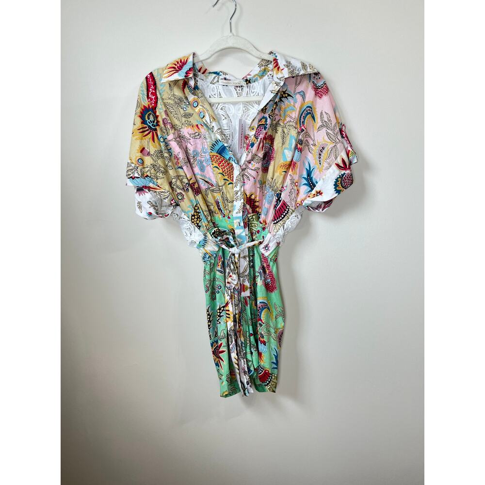 NEW NWT Charina Sarte Maharlika Romper Multi Color Size XS - Picture 3 of 6